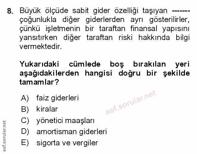 Soru 8
