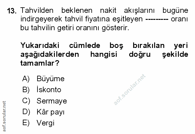 Soru 13