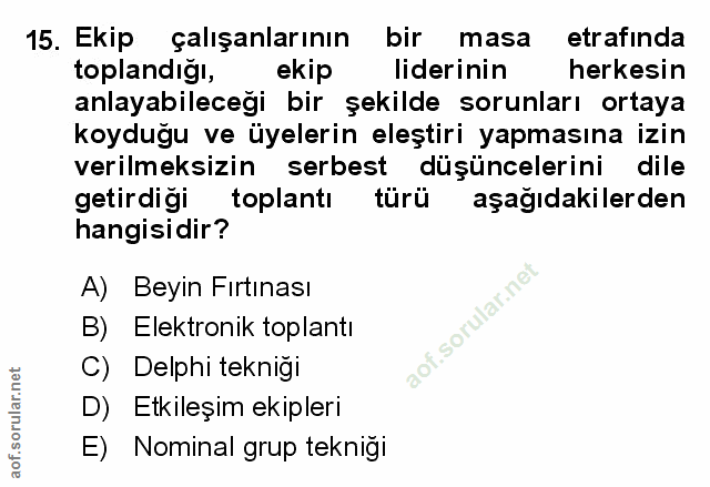 Soru 15