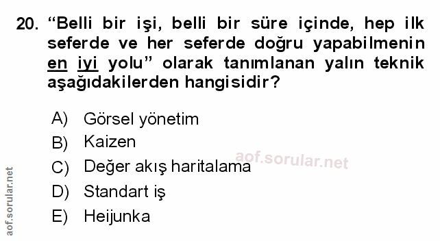 Soru 20