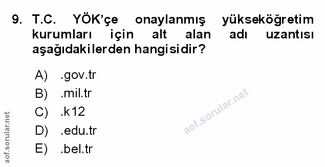Soru 9