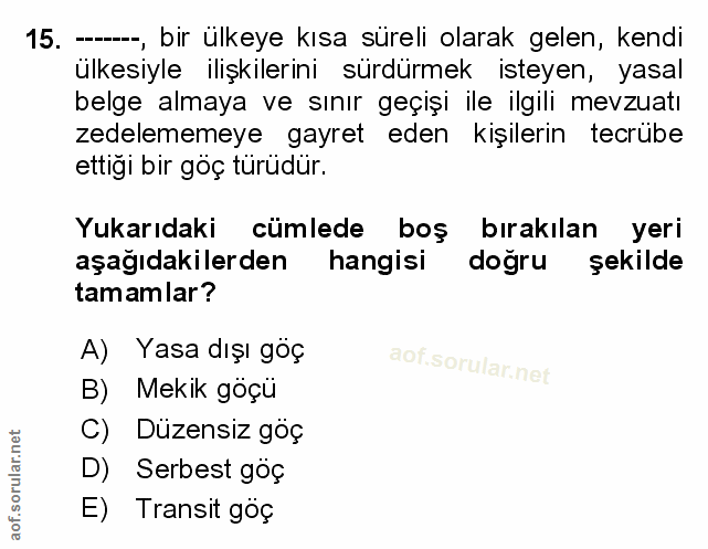 Soru 15