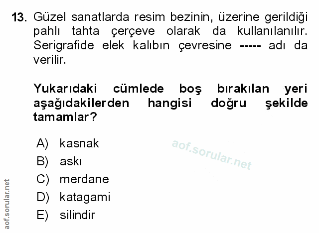 Soru 13
