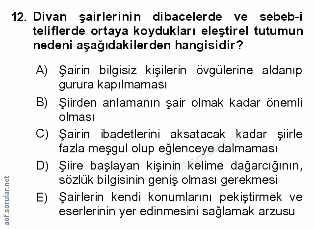 Soru 12