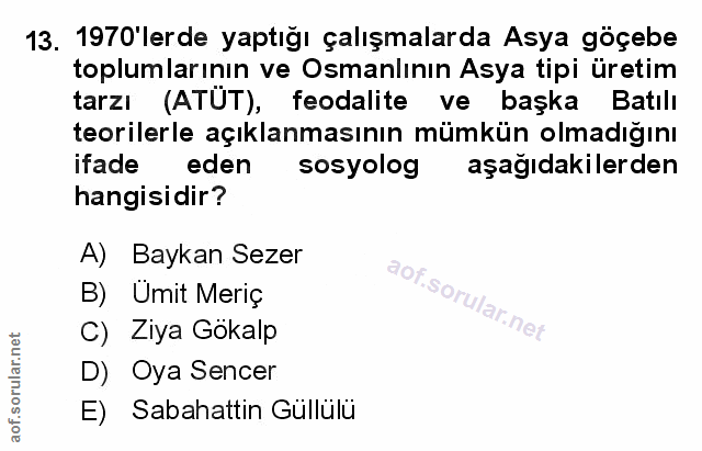 Soru 13