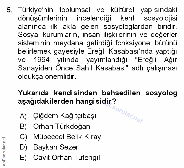 Soru 5