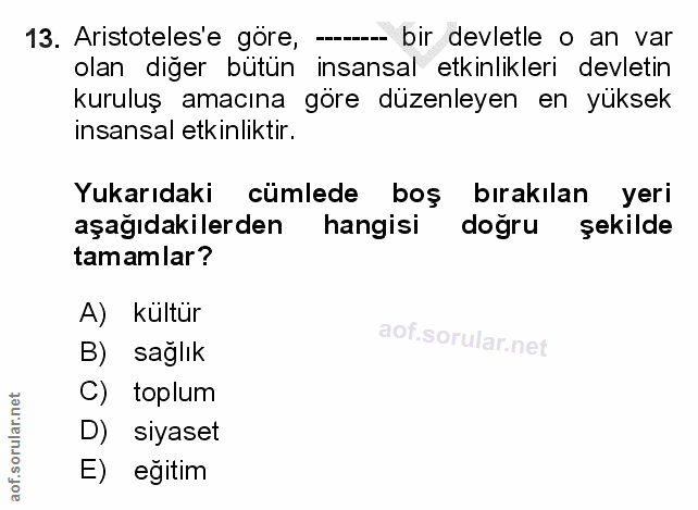 Soru 13