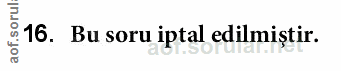 Soru 16