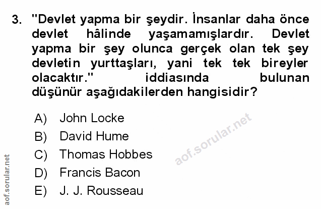 Soru 3