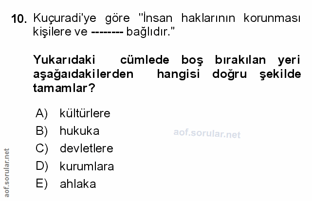 Soru 10