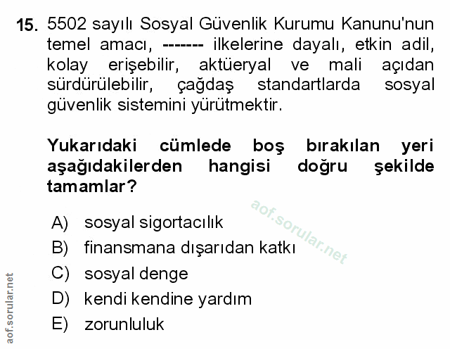 Soru 15