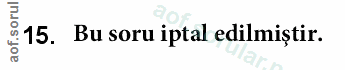 Soru 15