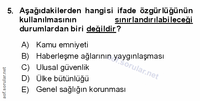 Soru 5
