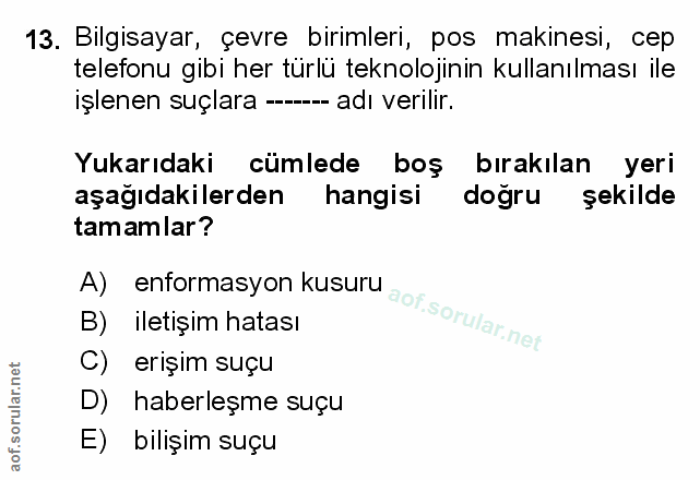 Soru 13