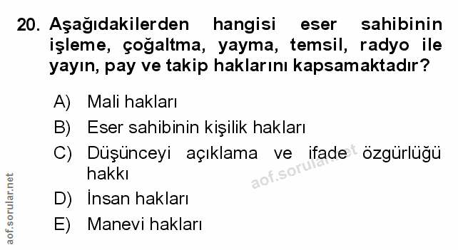 Soru 20