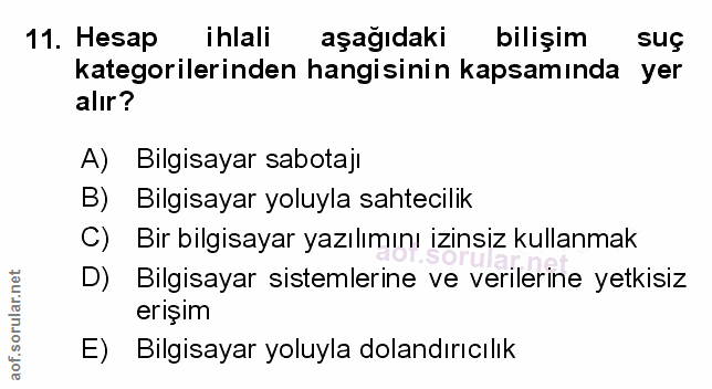 Soru 11