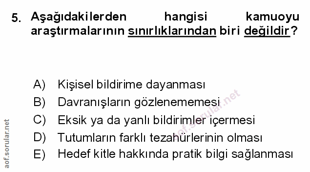 Soru 5