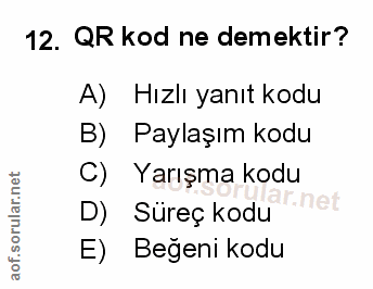 Soru 12