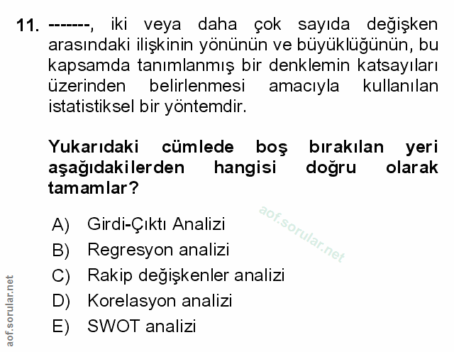 Soru 11