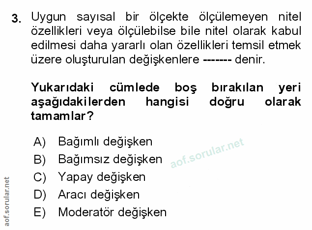 Soru 3