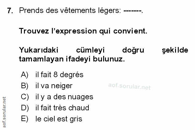 Soru 7