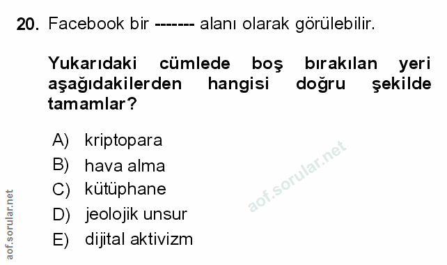 Soru 20