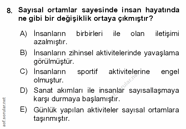Soru 8