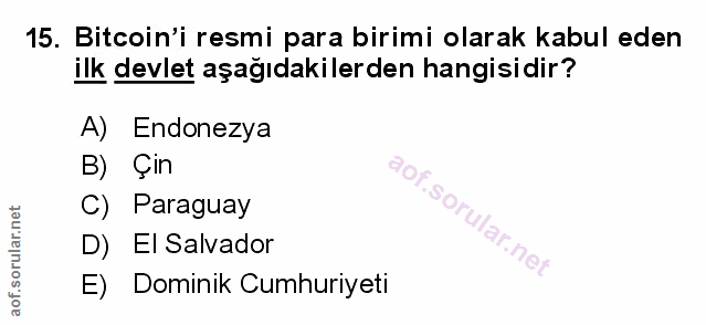 Soru 15
