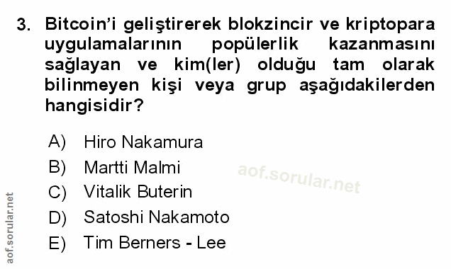 Soru 3