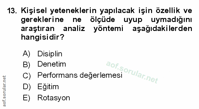 Soru 13