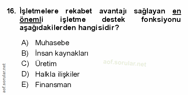 Soru 16