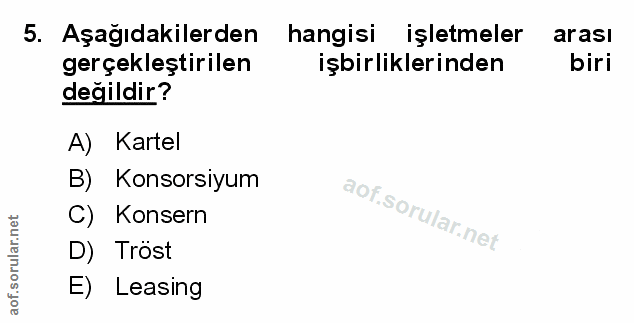 Soru 5