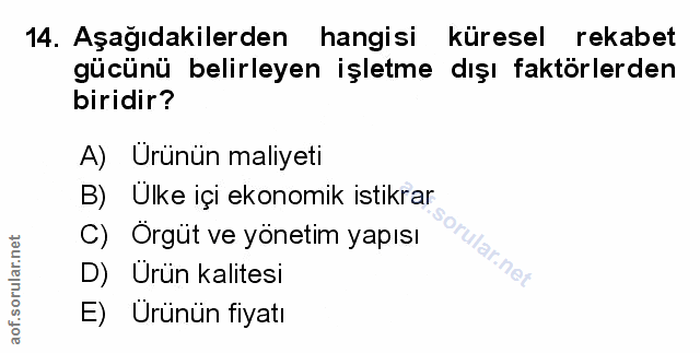 Soru 14