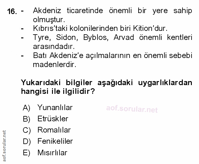 Soru 16