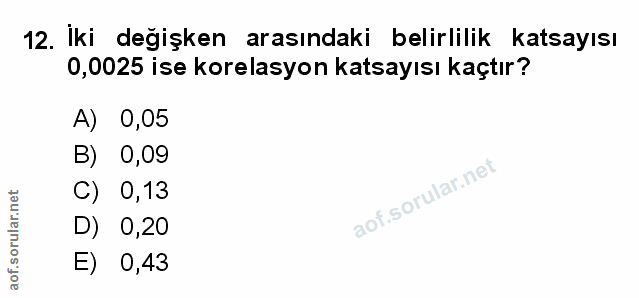 Soru 12