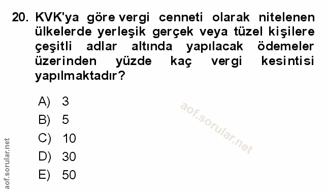 Soru 20