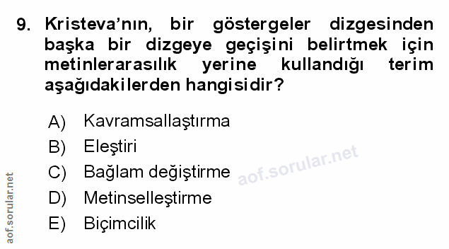 Soru 9