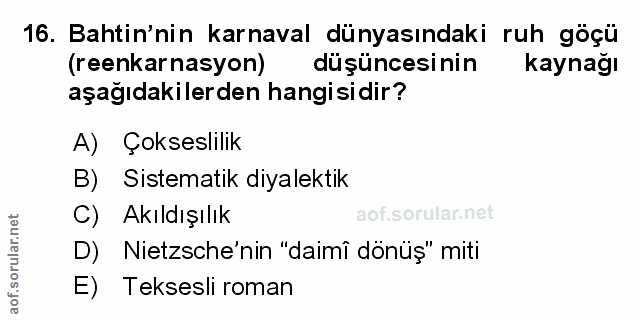Soru 16
