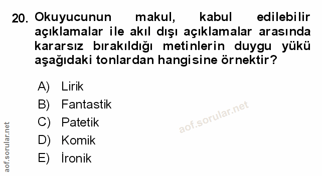 Soru 20