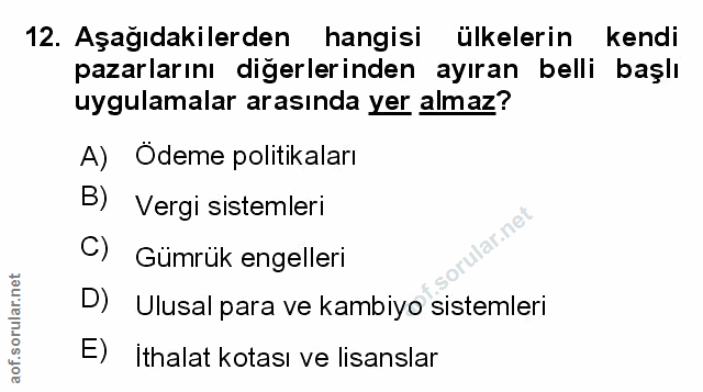 Soru 12
