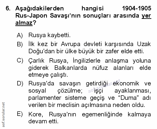 Soru 6