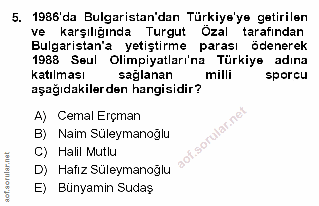 Soru 5
