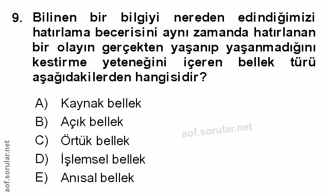 Soru 9