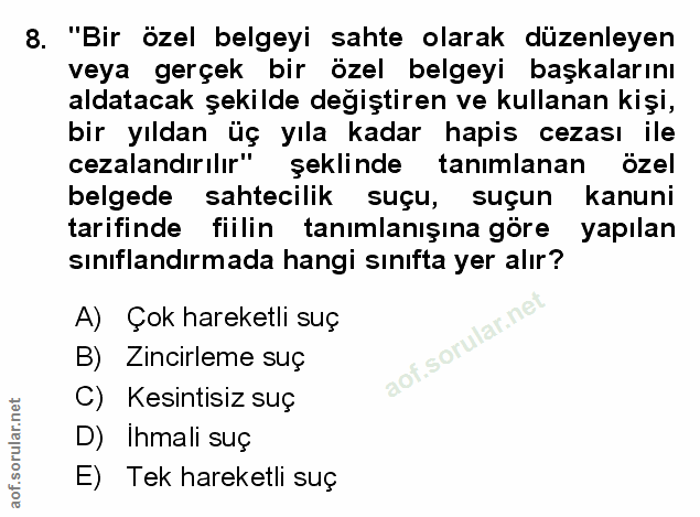 Soru 8