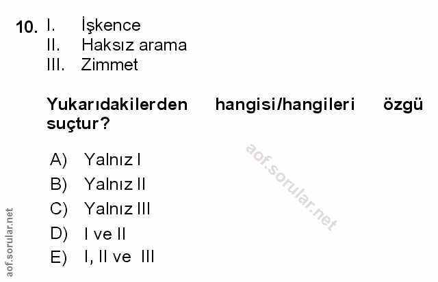 Soru 10