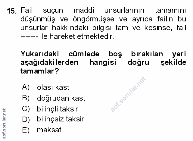 Soru 15