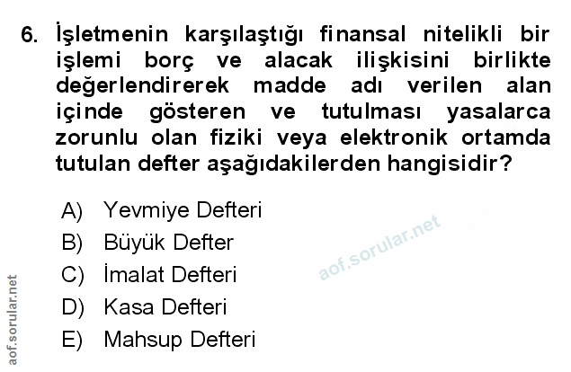 Soru 6