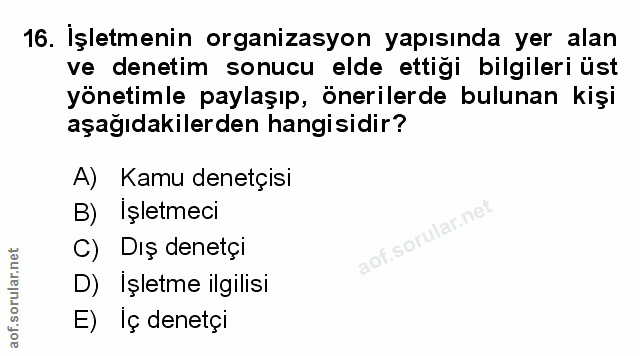 Soru 16