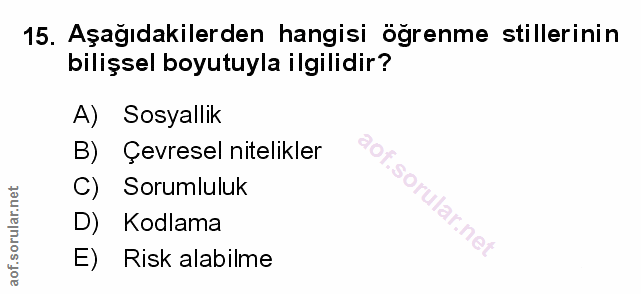 Soru 15