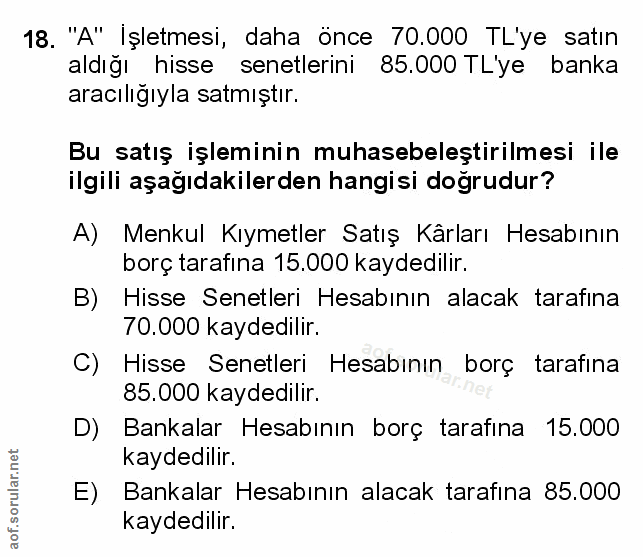 Soru 18